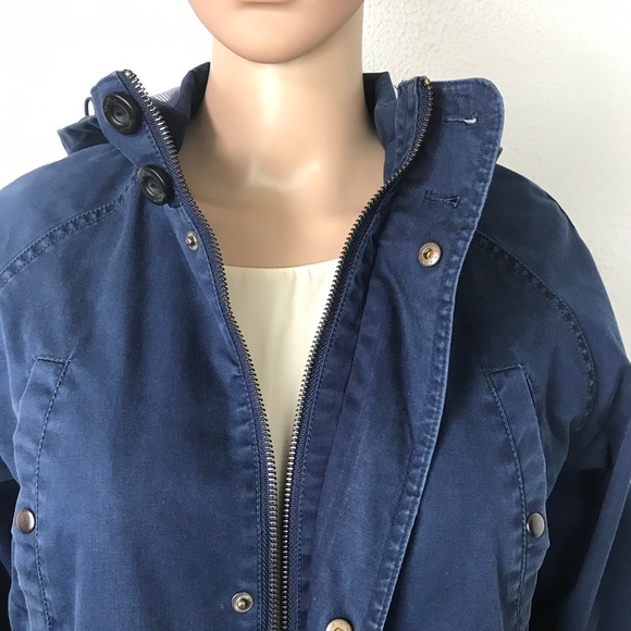 Cyrillus Coat Jacket Zipper Small EUC Paris - Picture 4 of 14